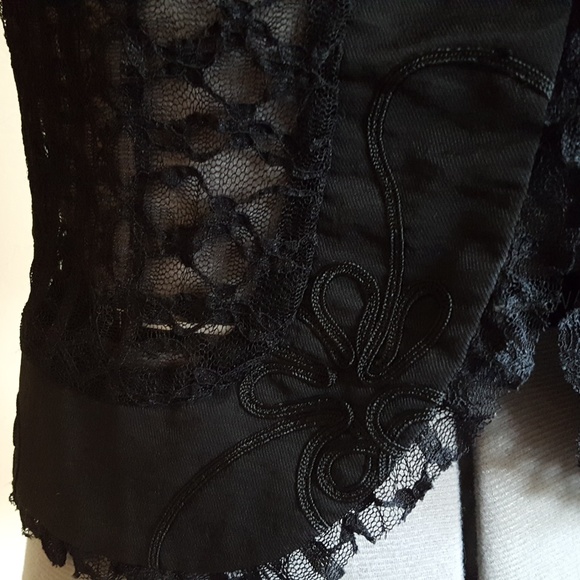 Sheer Lace Bolero Jacket - Picture 5 of 6